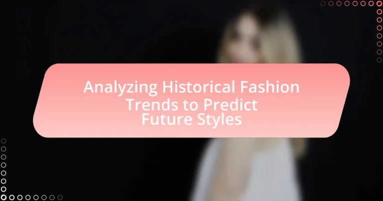 Analyzing Historical Fashion Trends to Predict Future Styles