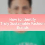 How to Identify Truly Sustainable Fashion Brands
