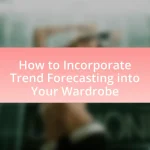 How to Incorporate Trend Forecasting into Your Wardrobe