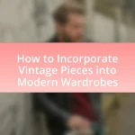 How to Incorporate Vintage Pieces into Modern Wardrobes