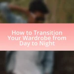 How to Transition Your Wardrobe from Day to Night