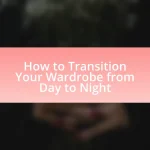 How to Transition Your Wardrobe from Day to Night