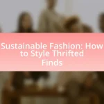 Sustainable Fashion: How to Style Thrifted Finds