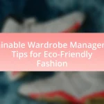 Sustainable Wardrobe Management: Tips for Eco-Friendly Fashion