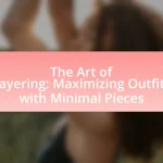 The Art of Layering: Maximizing Outfits with Minimal Pieces