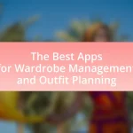 The Best Apps for Wardrobe Management and Outfit Planning